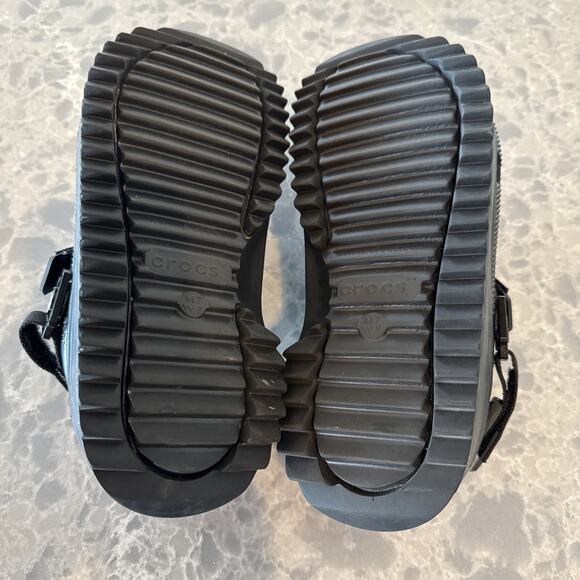 Crocs classic hiker clog Women’s Size 9 Men’s 7 Black Hiking Outdoors - Picture 6 of 8